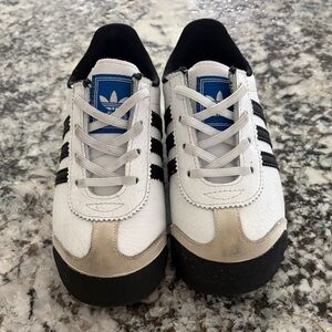 Adidas White and Black Classic Sneakers